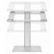 Gembird NBS-D1-02 laptop stand Silver 39.6 cm (15.6") | Techbox