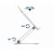 Gembird NBS-D1-03 laptop stand Silver 39.6 cm (15.6") | Techbox