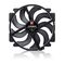 NF-A14x25r G2 PWM chromax.black - Next-gen round 140mm fan (black) - Fans - PC Cases & Accessories - Techbox