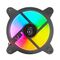 SAVIO FAN-01 4-pack 120mm ARGB fan including controller and remote control - Fans - PC Cases & Accessories - Techbox