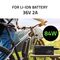 Qoltec 50761 Charger for e-bike batteries 36V | 42V | 2A | 5.5*2.5 | Techbox