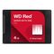 Western Digital Red WDS400T2R0A internal solid state drive 2.5" 4 TB Serial ATA III 3D NAND - SSD - Hard Drives - Techbox