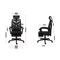 HUZARO COMBAT 5.0 BLACKGAMING CHAIR | Techbox