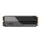 SILICON POWER PCIe Gen 4x4 XS70 Internal solid state drive SSD 2TB M.2 2280 NVMe 1.4 (SP02KGBP44XS7005) Black, Grey | Techbox