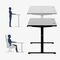 Electric desk Leader 7.3 Black | Techbox