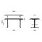 Electric desk MA-Leader 7.6 Black - Gaming Furniture - Gaming - Techbox
