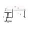 GAMING DESK HUZARO HERO 6.0 WHITE | Techbox
