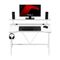 Huzaro Hero 1.9 White Gaming Desk | Techbox