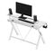 Huzaro Hero 1.9 White Gaming Desk | Techbox