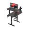 Huzaro Hero 7.3 Black Gaming Desk | Techbox