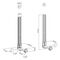 Maclean MC-914 Universal Soundbar Mount Speaker Holder Mounting Under TV up to 15kg VESA Space Saving | Techbox