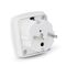 Gembird A-AC-UKEU-001 power plug adapter Type G (UK) Type F White | Techbox