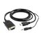 Gembird A-HDMI-VGA-03-6 video cable adapter 1.8 m HDMI Type A (Standard) VGA (D-Sub) + 3.5mm Black | Techbox