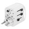 Gembird TPA-EU2A1C15-01-W Grounded universal travel power adapter, 15 W, white - Adaptors & Plugs - Cables & Adapters - Techbox