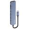 Savio AK-82 interface hub USB Type-C 5000 Mbit/s Black | Techbox