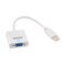 SAVIO HDMI (M) TO VGA (F) ADAPTER WHITE CL-201 | Techbox