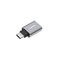 UNITEK Y-A025CGY cable interface/gender adapter USB Type-C USB Type-A Metallic | Techbox