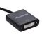 Lanberg AD-0007-BK video cable adapter 0.1 m DisplayPort DVI-D Black | Techbox