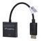 Lanberg AD-0007-BK video cable adapter 0.1 m DisplayPort DVI-D Black | Techbox