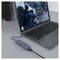 Savio AK-57 USB-C - 3 x USB-A HUB with RJ-45 Gigabit Ethernet adapter, 5000 Mbit/s, grey | Techbox