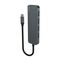 SAVIO Hub USB-C - 4 x USB-A, AK-54 | Techbox
