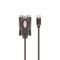 UNITEK Y-1105K serial cable Black 1.5 m DB-9 - Adaptors & Plugs - Cables & Adapters - Techbox