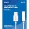 USB Type 3.1 C (M) – Jack 3.5mm (F) Audio adapter White SAVIO AK-51 | Techbox