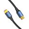 Vention Cotton Braided HDMI-A Male to Male HD Cable 8K 3M Blue Aluminum Alloy Type | Techbox