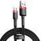 Baseus Cafule USB cable 2 m USB A USB C Black, Red | Techbox