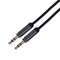 Gembird 1.2m, 3.5mm/3.5mm, M/M audio cable Black | Techbox