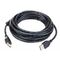 Gembird 1.8m USB 2.0 A M/FM USB cable USB A Black - USB Cables - Cables & Adapters - Techbox
