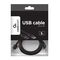 Gembird 3m USB 2.0 A M/FM USB cable USB A Black - USB Cables - Cables & Adapters - Techbox