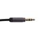 Gembird CCAP-444-1M audio cable 3.5mm Black | Techbox