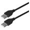 Gembird CCP-USB2-AMAM-6 USB cable USB 2.0 1.8 m USB A Black - USB Cables - Cables & Adapters - Techbox