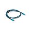 Lanberg CA-CMCM-44CU-0005-BK USB cable USB4 Gen 2x2 0.5 m USB C Black, Blue - USB Cables - Cables & Adapters - Techbox