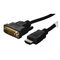 Lanberg CA-HDDV-20CU-0018-BK video cable adapter 1.8 m HDMI Type A (Standard) DVI-D Black | Techbox