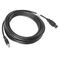 Lanberg CA-USBA-10CC-0050-BK USB cable 5 m USB 2.0 USB B Black - USB Cables - Cables & Adapters - Techbox