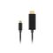 LANBERG CABLE USB-C(M)->HDMI(M) 3M 4K 60HZ BLACK | Techbox