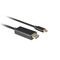 LANBERG CABLE USB-C(M)->HDMI(M) 3M 4K 60HZ BLACK | Techbox