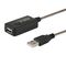 SAVIO CL-130 USB active port extension 10m USB 2.0-A male USB 2.0-A female Black - USB Cables - Cables & Adapters - Techbox