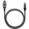 Techly ICOC U3C-RJ45-010 networking cable Silver, Black 1 m Cat6 F/UTP (FTP) | Techbox