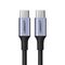 Ugreen US316 70428 USB-C to USB-C PD QC FCP 100W 5A 480Mb/s 3m Cable - Grey - USB Cables - Cables & Adapters - Techbox