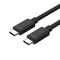 UNITEK Y-C477BK01-2M USB cable USB 3.2 Gen 1 (3.1 Gen 1) USB C Black - USB Cables - Cables & Adapters - Techbox