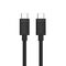 UNITEK Y-C477BK01-2M USB cable USB 3.2 Gen 1 (3.1 Gen 1) USB C Black - USB Cables - Cables & Adapters - Techbox
