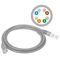 Alantec KKU5SZA3 networking cable 3 m Cat5e U/UTP (UTP) Gray | Techbox