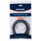 Intellinet Network Patch Cable, Cat6, 3m, Black, CCA, U/UTP, PVC, RJ45, Gold Plated Contacts, Snagless, Booted, Lifetime Warranty, Polybag - Network & Phone Cables - Cables & Adapters - Techbox