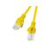 Lanberg PCU5-20CC-0025-Y networking cable Yellow 0.25 m Cat5e U/UTP (UTP) | Techbox