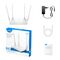 Cudy WR1300 wireless router Gigabit Ethernet Dual-band (2.4 GHz / 5 GHz) White - Modem & Routers - Network Devices - Techbox