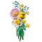 LEGO ICONS 10347 The Botanical Collection - Little Sunny Bouquet |  Techbox