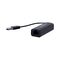 Lanberg NC-0100-01 cable interface/gender adapter USB-A RJ-45 Black | Techbox